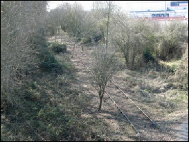 From Quays Avenue looking towards Waitrose