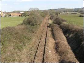 From Sheepway bridge looking towards Bristol - 2 April 2013