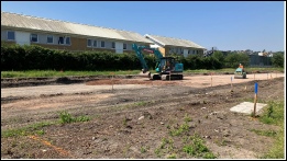 Works alongside Harbour Road, June 2026 